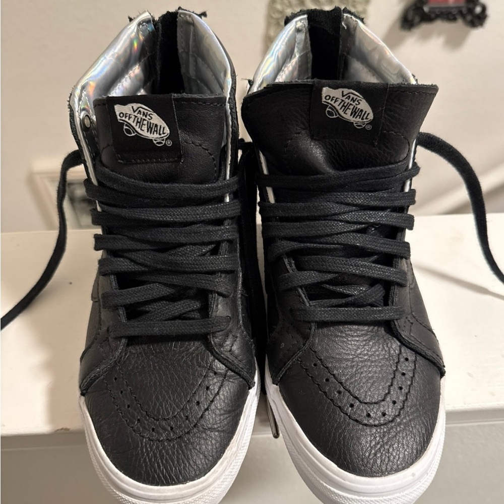 Vans Black High-Top Sneakers 6